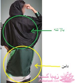 آموزش دوخت مانتو عبایی